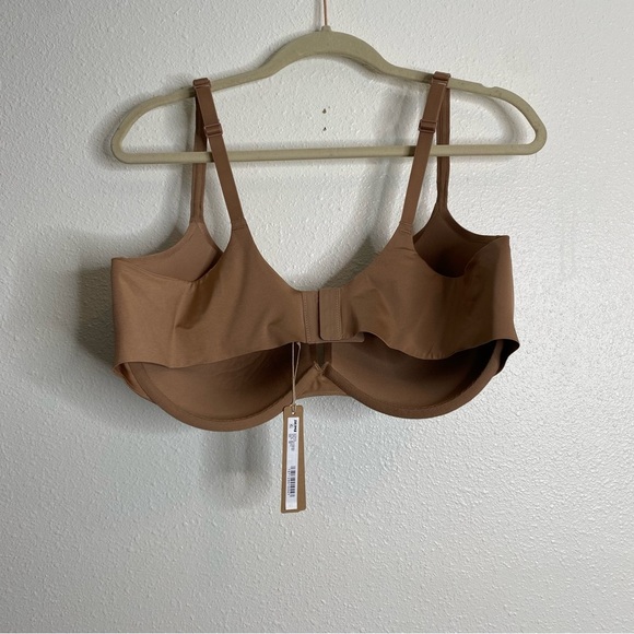 NWT SKIMS Ultimate Collection Push Up Plunge Bra in Sienna 42D - Picture 10 of 10